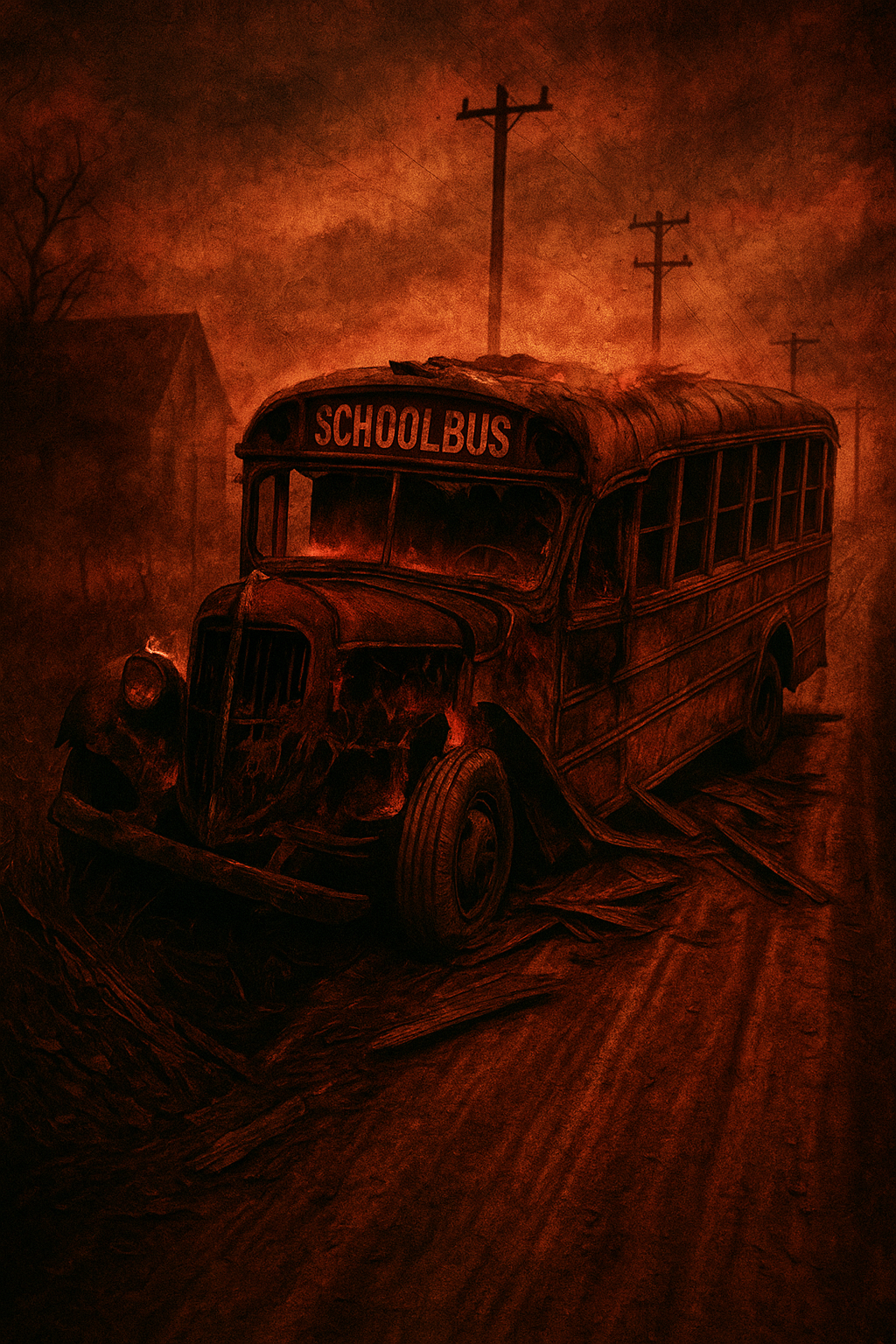 Verunglückter Schulbus