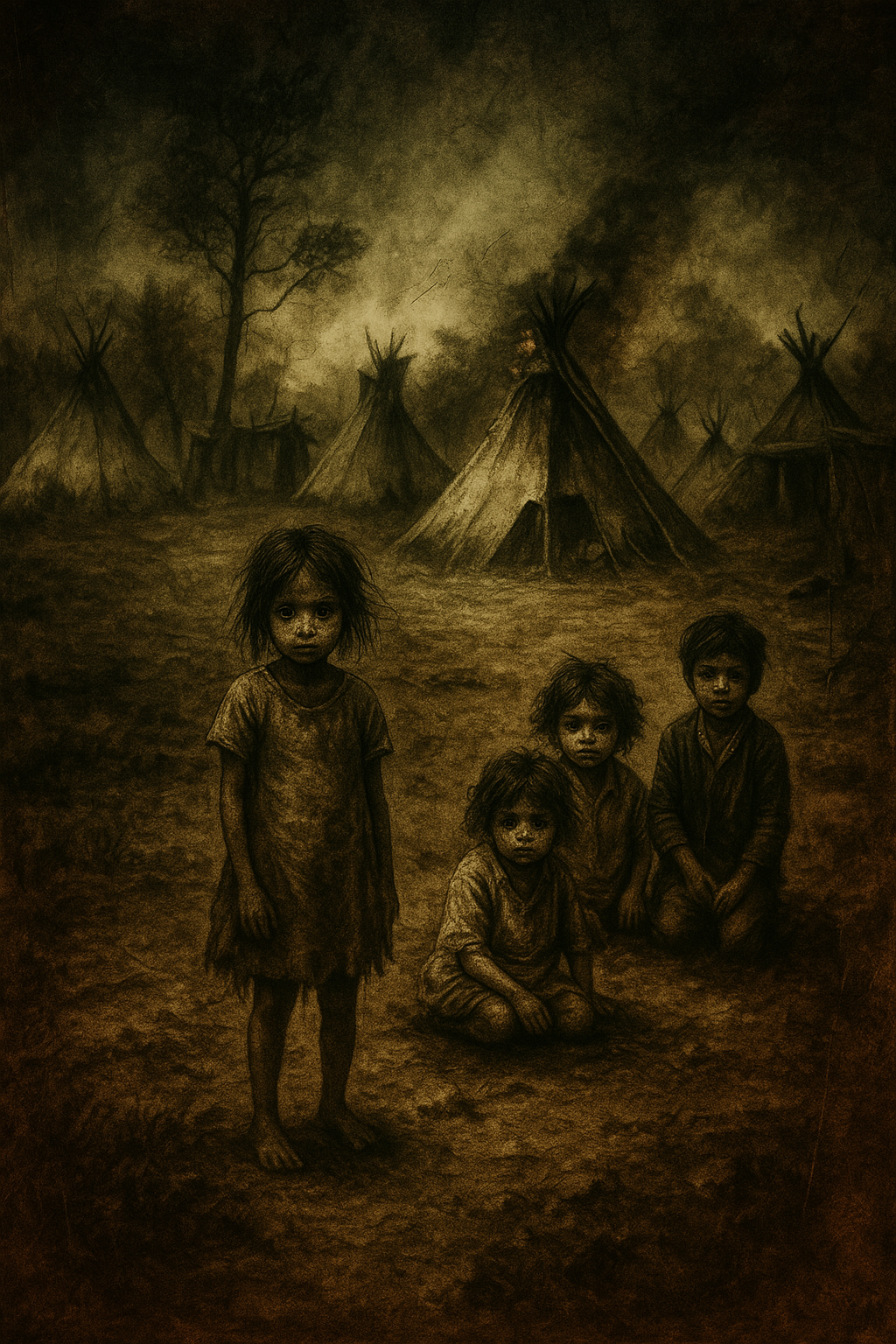 Das Wichita Indianer-Camp